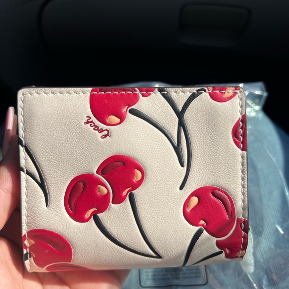 Coach Cherry Wallet - Picture 5 of 8